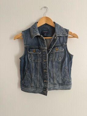 Chaps Denim Jacket in Faded Blue